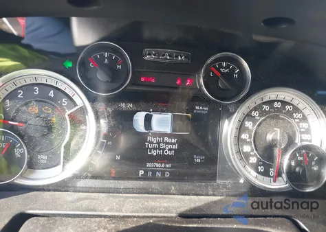 2016 Ram 1500 Big Horn из США, поврежденный, VIN 1C6RR7TM6GS266374